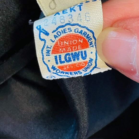 Vintage Stanley Platos Martin Ross Silk Satin 80's Regency Glam Party Dress XS - Picture 7 of 14